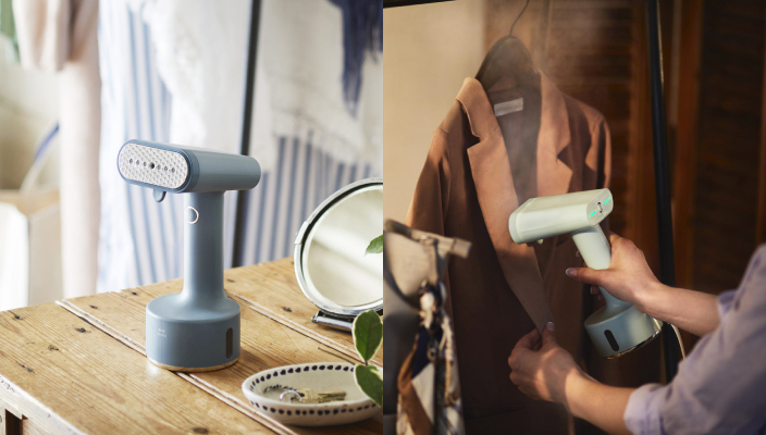  BRUNO 手提蒸氣掛燙機BRUNO 手提蒸氣掛燙機幫助清除爸爸西裝上的皺摺，同時趕走因汗臭、煙味、食物氣味等積聚的細菌。只要將蒸氣掛燙機在衣服上掃一掃，就能快速燙平衣物。蒸氣模式幫助消毒